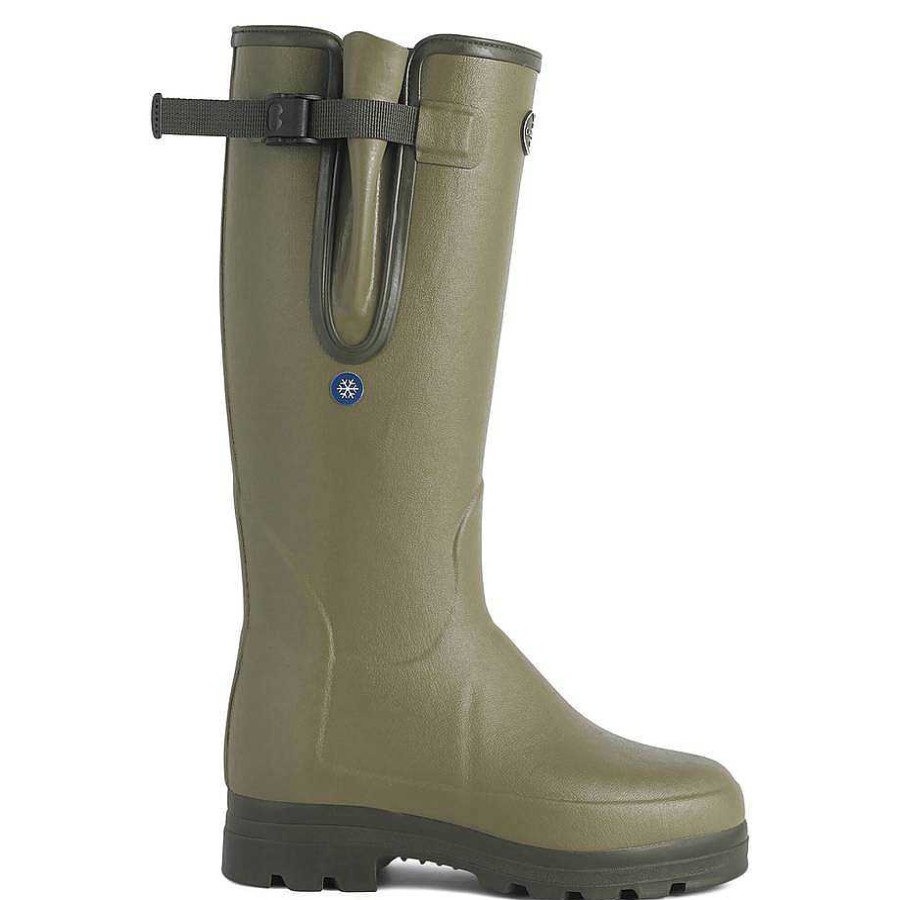 Bottes Hautes En Caoutchouc | Le Chameau Botte Vierzonord Plus En Neoprene Pour Hommes