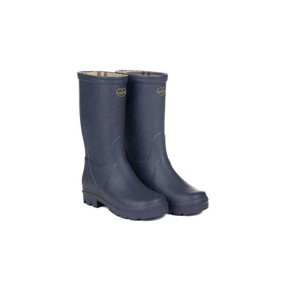 Bottes Pour Enfants | Le Chameau Botte Enfant Petite Aventure Doublee Jersey Enfant