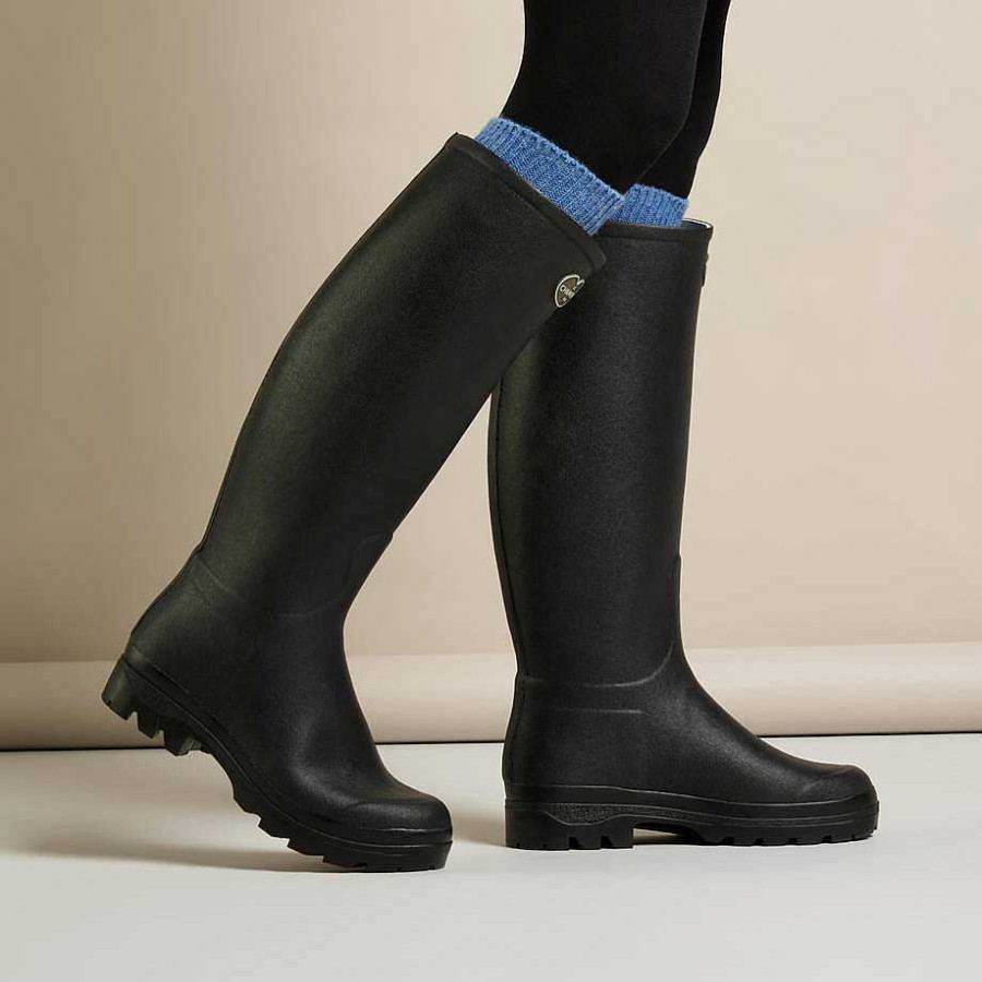 Bottes Hautes En Caoutchouc | Le Chameau Botte Saint Hubert Femme