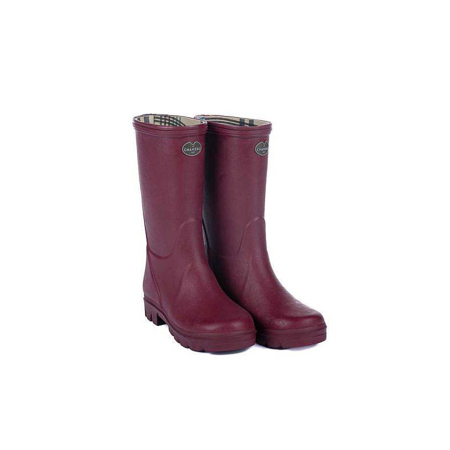 Bottes Pour Enfants | Le Chameau Botte Enfant Petite Aventure Doublee Jersey Enfant