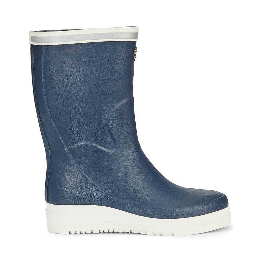 Bottes En Caoutchouc Courtes | Le Chameau Botte Basse Doublee Marine Evo Ponti Pour Hommes